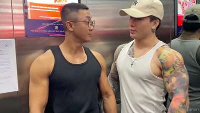 Logan and Baron Fuck in Post Workout Load