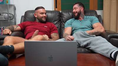 Andy Lee and Jay James jerk off together