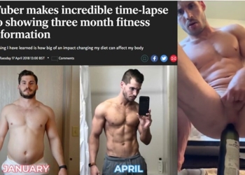 Fitness Influencer Hunter Hobbs Fucks Himself With Dildos And Wine Bottles