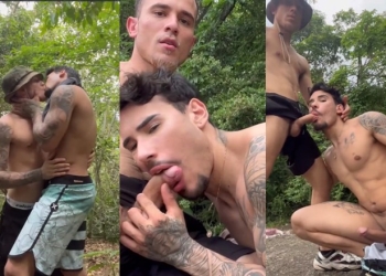 Kleberalvarenga - sucking eachother on a hike