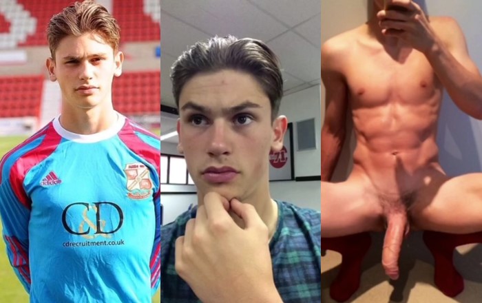 Young British Footballer Jerk Off Compilation