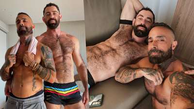 Rey Kong and Roman Mercury Hardcore Anal Fuck Session