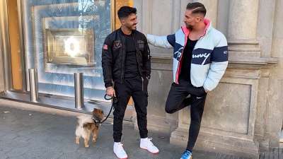 Lobo Carreira and Leo Domenico fuck hard with Bruno Duarte