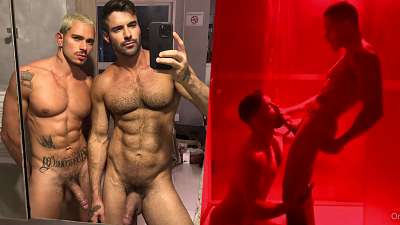 Thiago Lazzarato Intimate Shower Suck Session