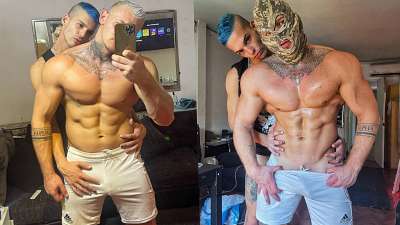 Curt Ackles and WolfHotXXX Blowjob Action in Round 1