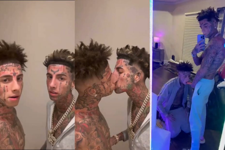 Redd4times and Islandboyflyy Jerk Blowjob Compilation