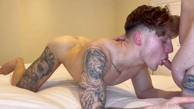 Gay Couple 0161 Ass Eating and Hard Fucking Session