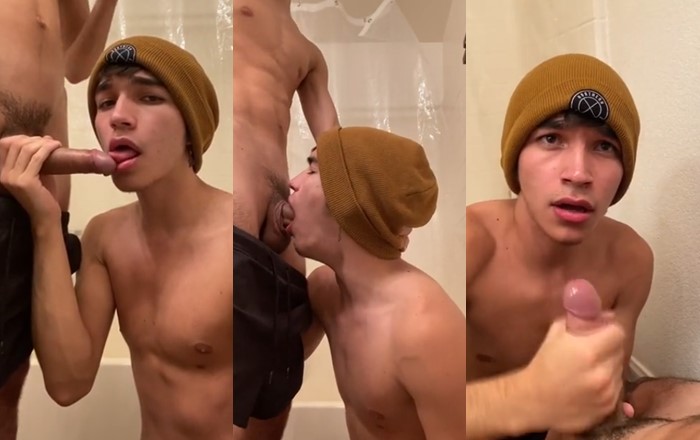 Bubbawa / KaixMatty Bathroom Blowjob Action