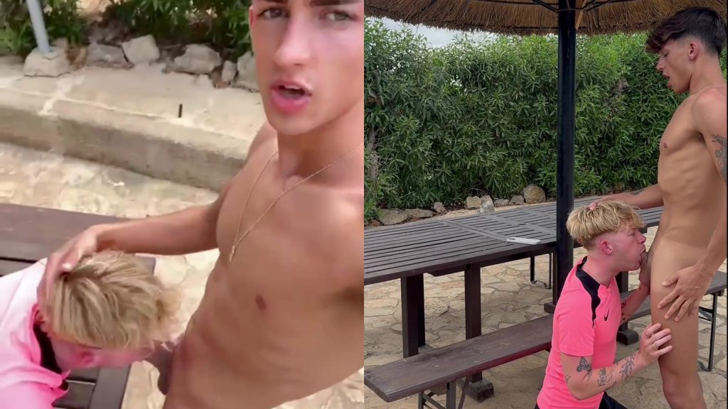 ChasexParkerr Face Fucks Twink TheoCarterOf Deep Throat Cum