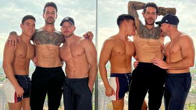 Holden Hunt, Oliver Hunt and Papi Kocic hardcore gay threesome fuck