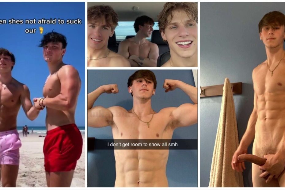 Tiktoker JacksonF Jerk Off Compilation Video