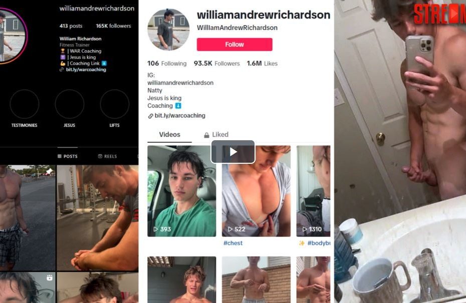 William Richardson Leaked Jerk Off Video