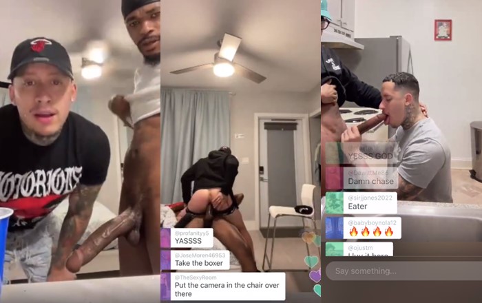 Live Cock Sucking Session Caught on Camera