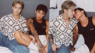 Swang and Titus Low fuck hard in bareback anal sex session