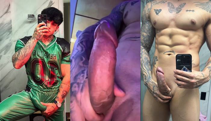 Henrique Lima Jerk Off Compilation - Solo Male Masturbation Session