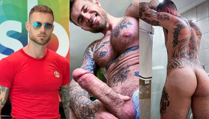 Yuri Bonotto "A Fazenda 16" jerks off shower