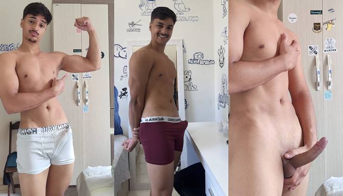 TikToker Coala Molhado Jerks Off Hard