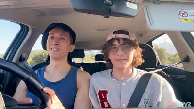 Tyler Wu and Nani Fucking Hard In The Woods