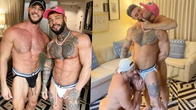 KC Jaye and Jax Get Fucked by Danny Star in Hot Gay Threesome