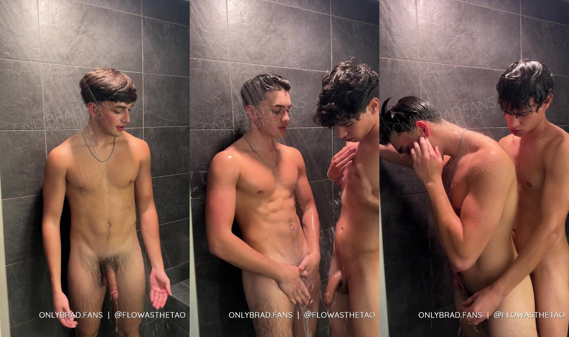 Braden Sherota gets sucked by Angel Dario Garcia (Alann23) in shower