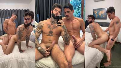 Rafael Newbold and Mauro Lemos hardcore anal fuck session 3