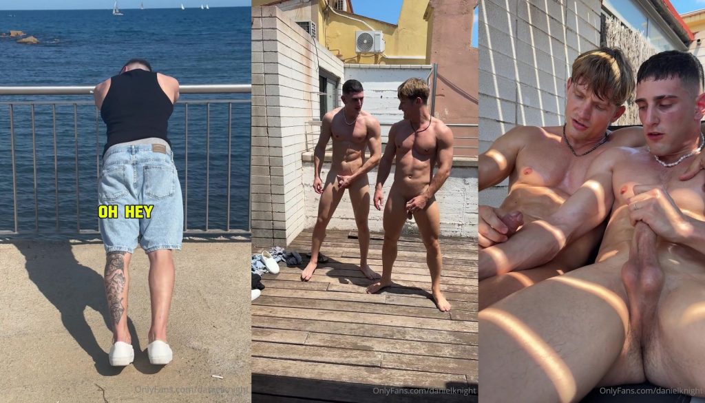 Daniel Knight and Kito Shelby Viggo Sorensen jerk off together
