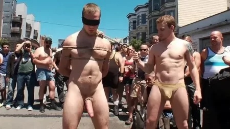 Naked Tied Up Zippered Humiliated in Public with Cody Allen