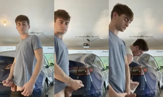 TheStepBrothers - Car Cleaning Jerk Off Session