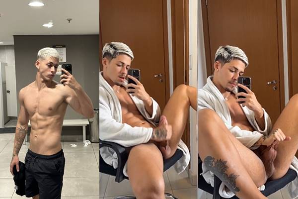 Alex Mendes Jerking Off in Hot Solo Clip - Alexwm10