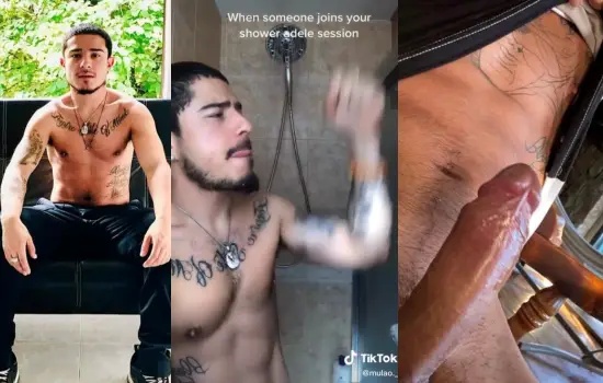 Oscarwhitee & Mulao Jerking in the Shower