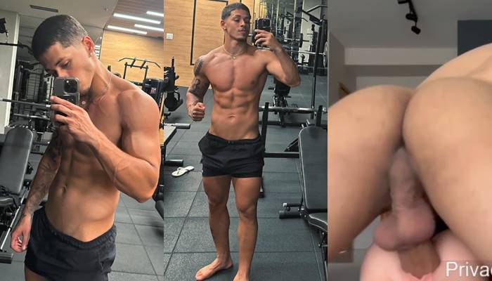 Alex Mendes (Alexwm10) fucks a sex toy