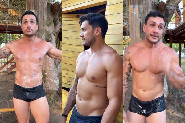 Hugo Novaes (hugonovaesf) Strokes His Hard Cock in Close-Up Clip