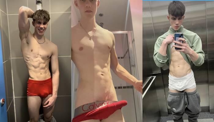 Ted Cordery (corderyfit) jerks off in hot solo