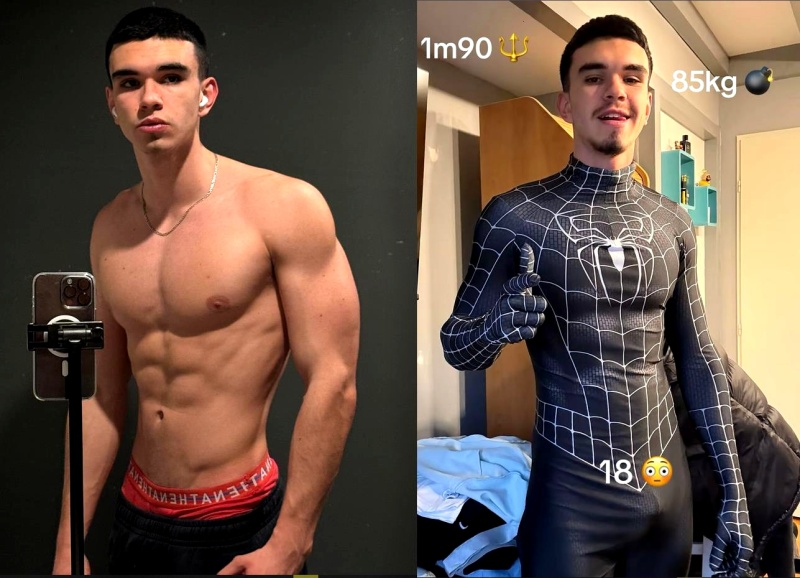 TikToker Raph Pk Exposes His Hairy Hole