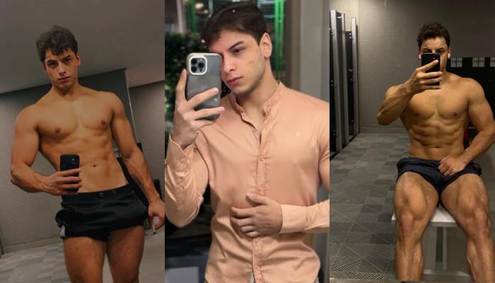 Alessandro Rhett Jerks Off Solo Male Cumshot