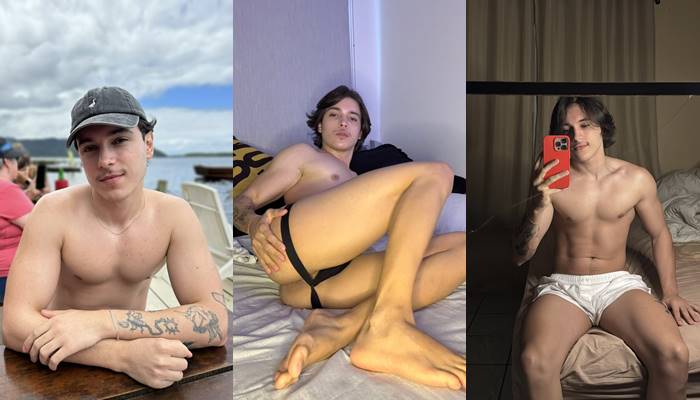 GabbeGomez Jerk Off Compilation - Solo Male Cumshot