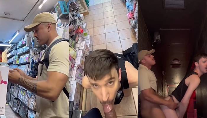Diego Barros (dibarros1) Sucks and Fucks at the Store