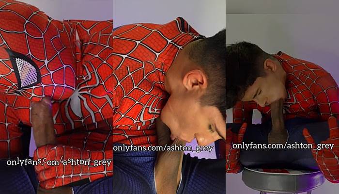 Ashton Grey Self Sucks His Own Hard Cock