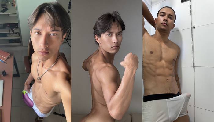 Young Kaiquecouttooo Jerks His Cock Hard