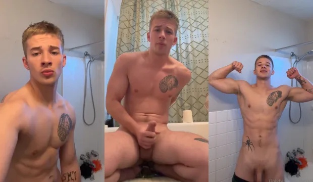 Nolanlifts Jerk Off Compilation - Solo Male Masturbation