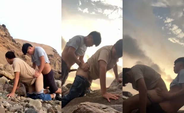 JulioCesarayl - Outdoor Fucking on Hike