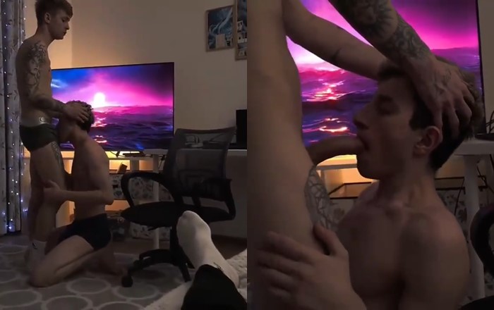 Late Night Twink Sucking Session