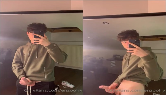 Enzoolry Jerks Off in Solo Masturbation
