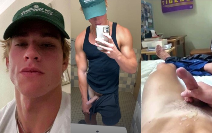 Tiktoker GraysonH Jerk Off Compilation - Gay Porn Video