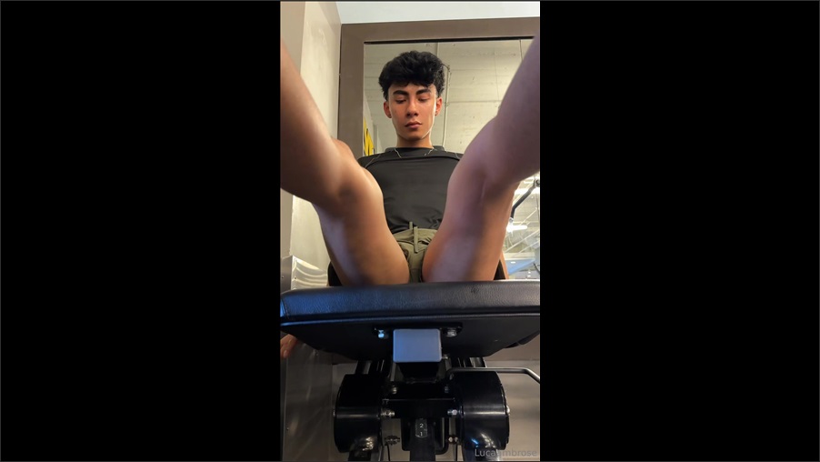 Workout with Luca Ambrose: Explicit Gay Porn Session