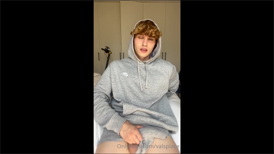 Valentin Mehinagic pre-cum horny solo stroke