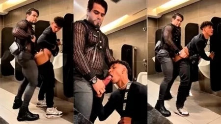 Rico Marlon fucks Nickey Franca in the bathroom