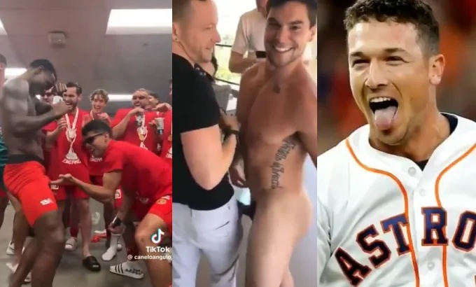 Compilation of Straight Guys Fooling Around in Gay Action