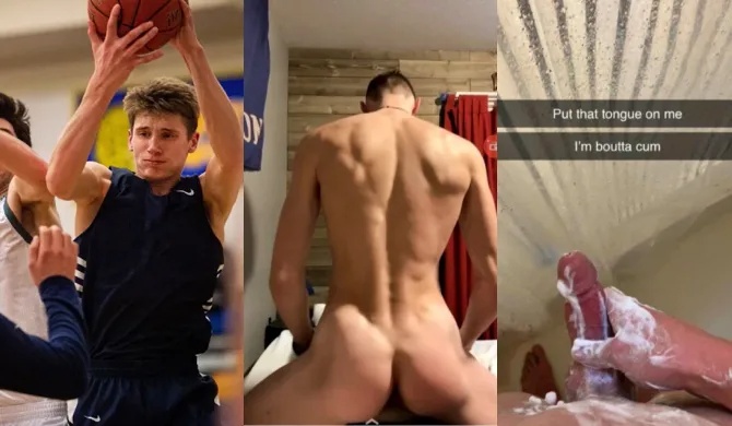 Cute basketball jock jerk compilation