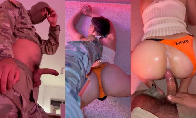 Kayleb Alexander bred by military guy taking two loads